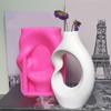 2 Pack Silicone Vase Mold Set Easy Demolding Craft Molds Creative Crafting Moulds for Unique Abstract Vase Crafting
