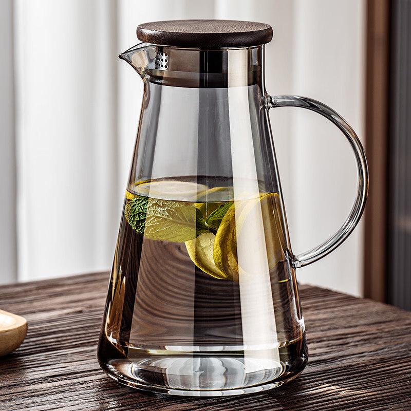 ZISIZ Heat-Resistant Glass Pitcher