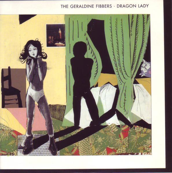 

7inch Record GERALDINE FIBBERS - Dragon Lady HUT60 Hut Recordings 1995 UK Rock Used
