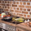 GLASS PROTECTIVE PLATE FOR STOVE 60X52 IMAGE