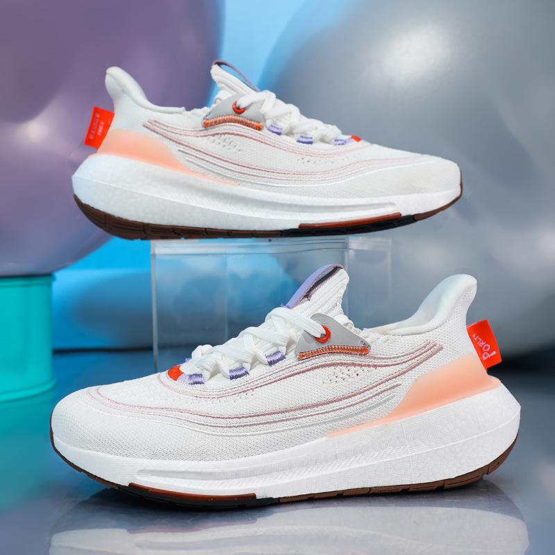 Sneakers men s new spring and autumn running shoes popcorn soft sole ultra-light shock-absorbing men s running shoes 39