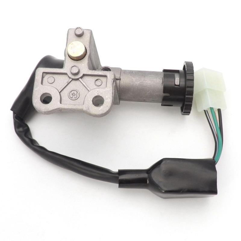 

4 Wires Ignition Switch Lock Chinese GY6 Scooter Moped Pins Assembly for 50cc & 150cc 4 Pin