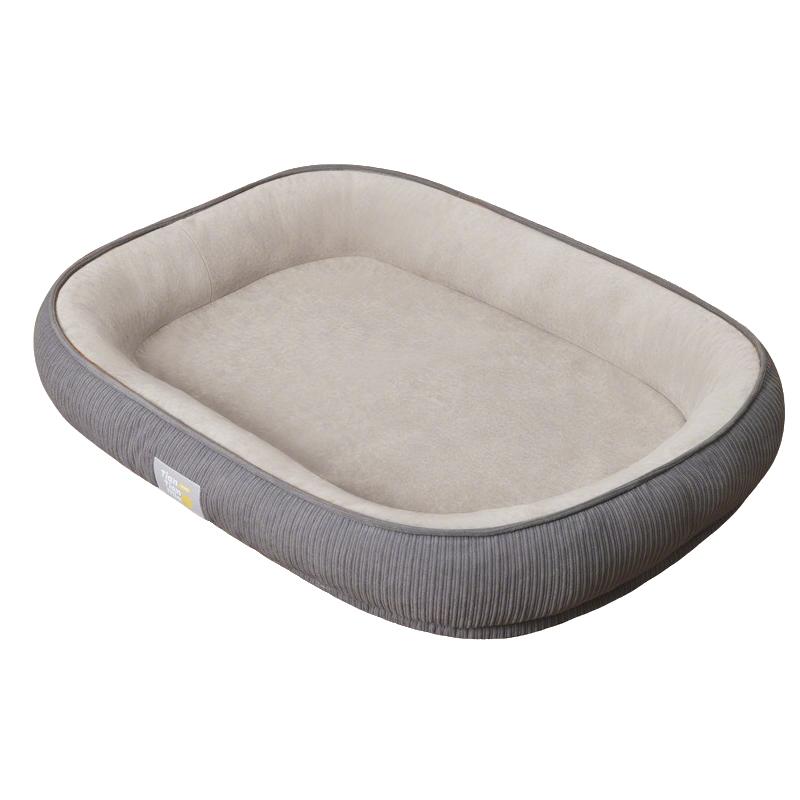 

2025 New Thickened Upgraded Four Seasons Universal Pet Bed Removable Outer Cover,Thermal Winter Pet Bed Suitable for Most Pets S 45x35cm сірий