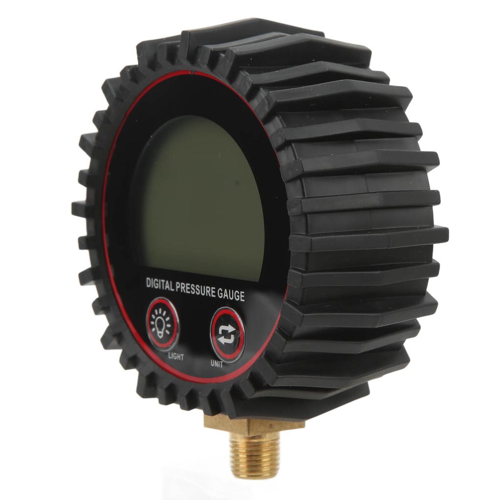 Tires Inflator Digital Pressure Gauge 3‑255PSI with LCD Display DC3.1V 10mm Thread Vehicle Accessories