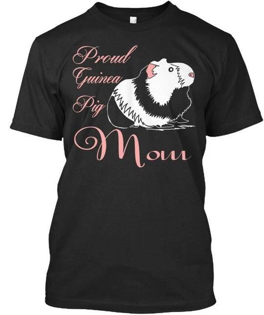 Proud Guinea Pig Mom TTshirt Made in the USA Size S to 5XL M
