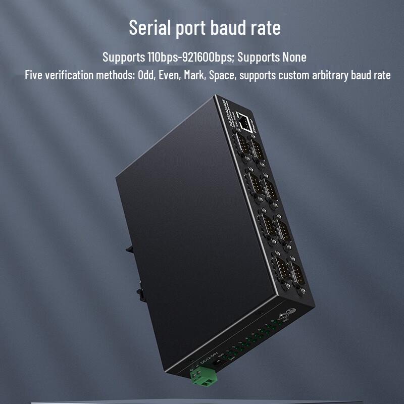 Shengwei 8-Port Industrial Serial Server
