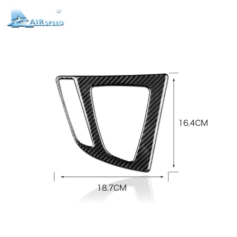 Carbon Fiber Interior Gearshift Panel Cover Sticker for BMW 3 Series F30 F34 320d 320i 328i 335i F36 428i 430i 435i Accessories