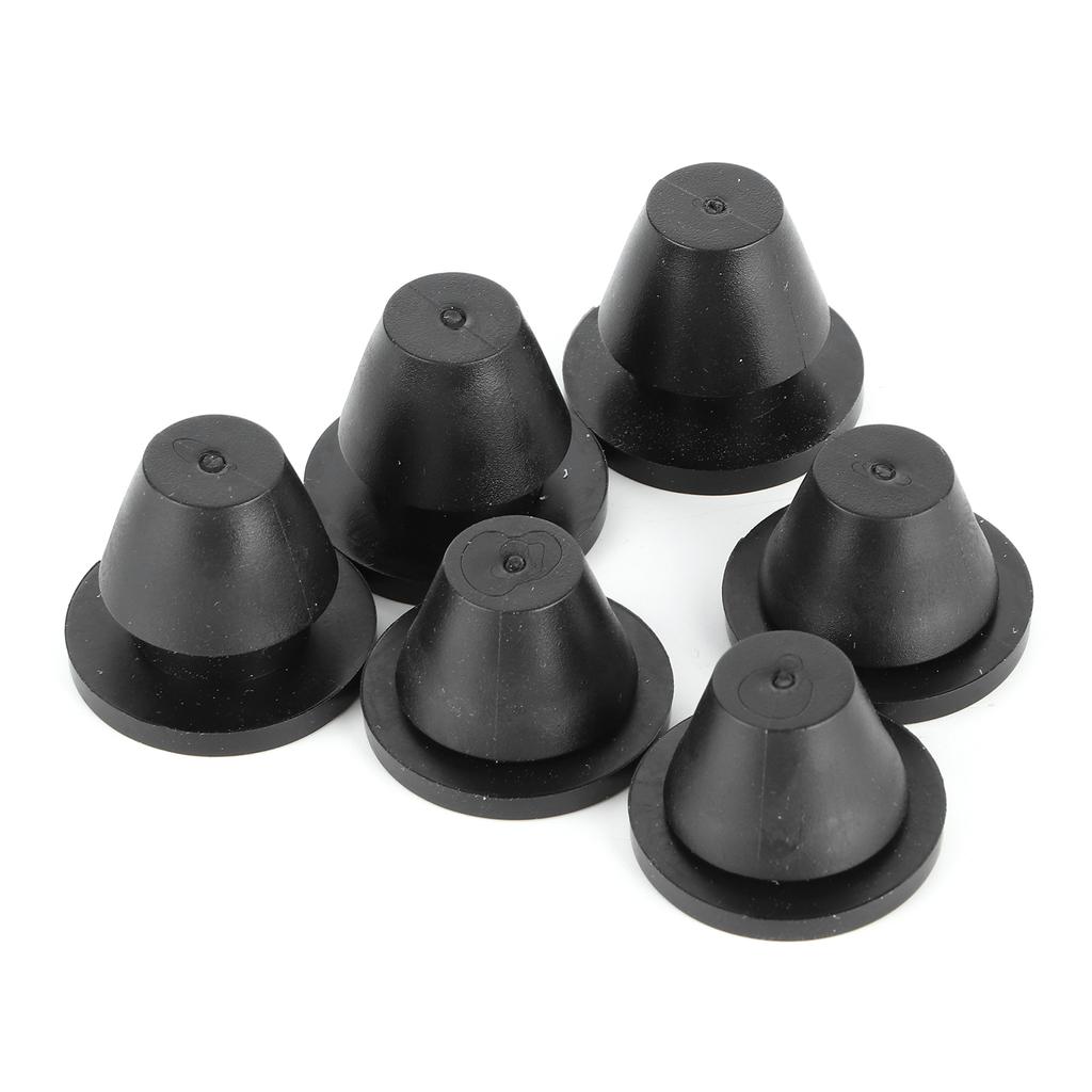 6Pcs Rubber Side Cover Grommets Gasket 0521?1235 Motorcycle Fairings Parts Accessory