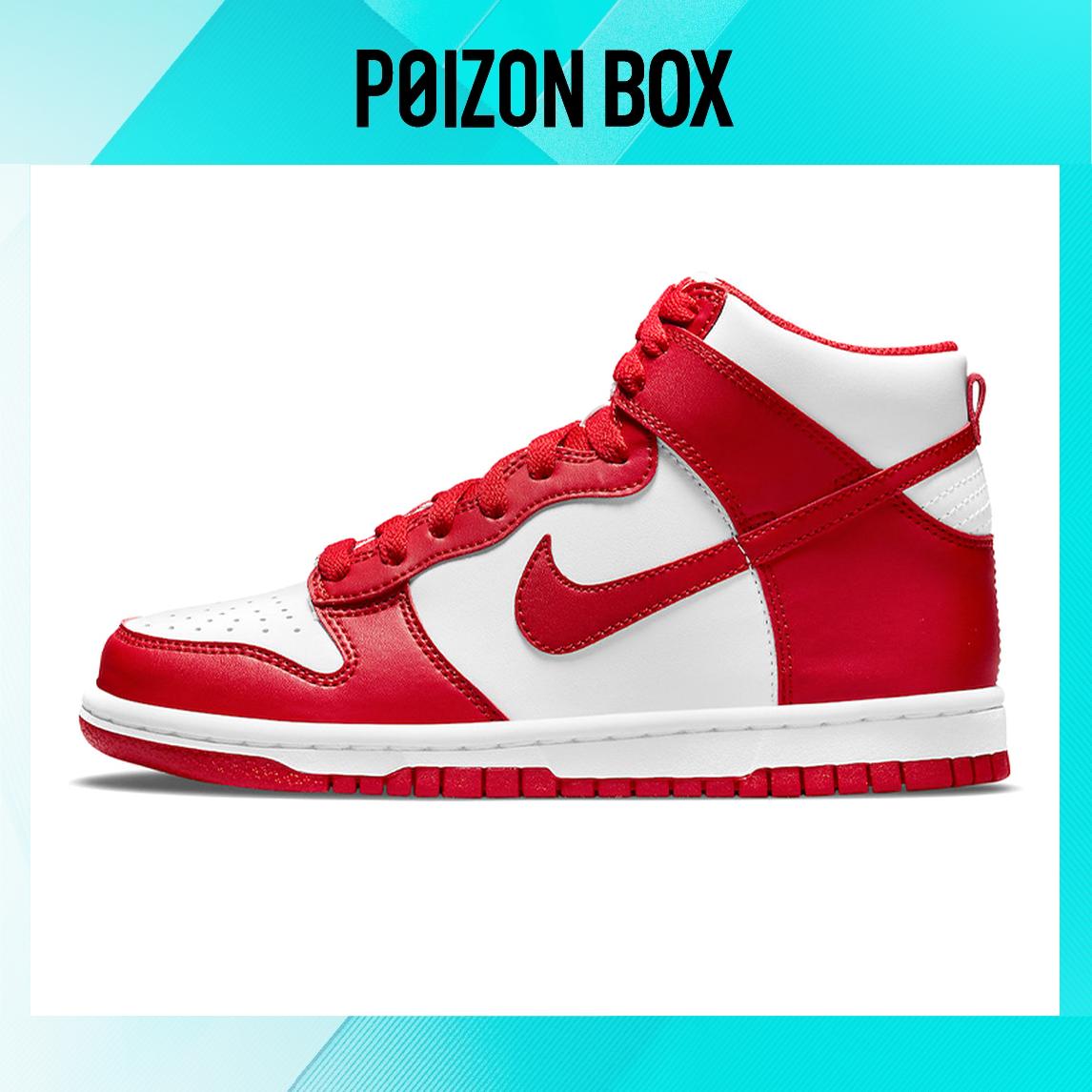 

кроссовки Nike Dunk High Championship White University Red DD1399-106