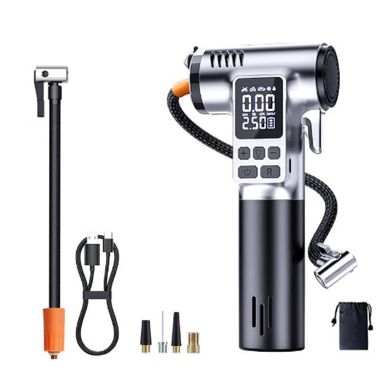 Brangdy Portable Electric Tire Inflator with Window Breaker