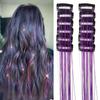 12Pcs Synthetic Hair Glitter Tinsel Hair Sparkle Hair Tinsel Kit  Highlights Hair Accessories