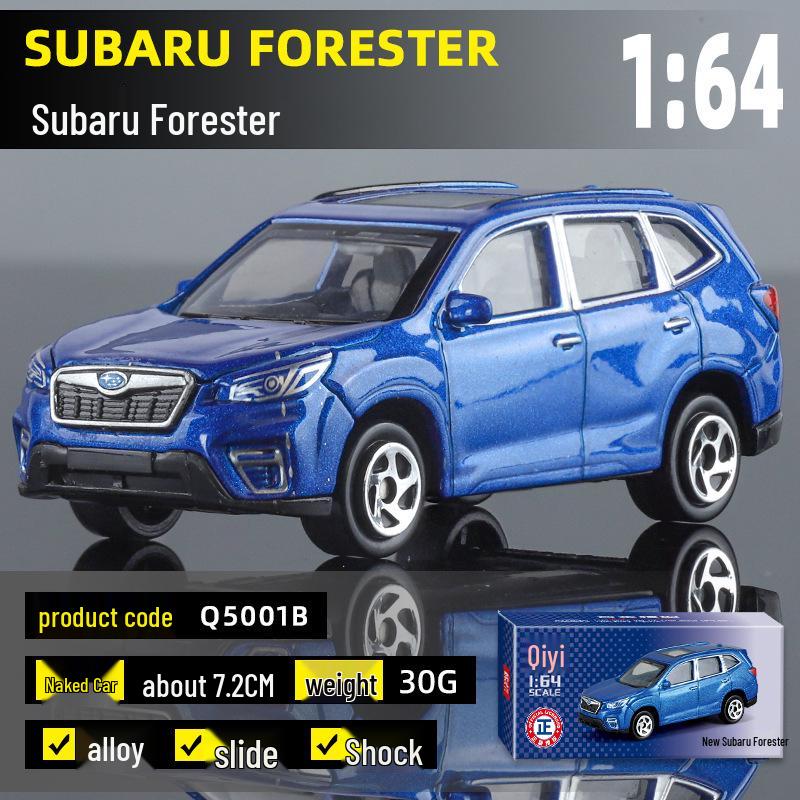 Genuine Qiyi Subaru Forester 1/64 Pull-Back Alloy Off-Road Vehicle Model Toy