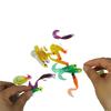 34pcs Metal Jig Head Fishing Hooks and Lures 17Pcs Complete Jig Head & Soft Bait Kit Metal Hooks with Silicone Grubs for Bass 260319