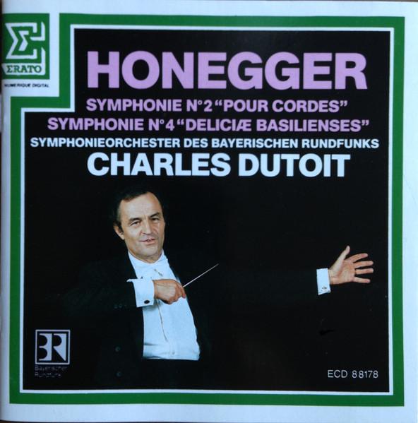 

CD ARTHUR HONEGGER SYMPHONIEORCHESTE Symphonie N 2 Pour Cordes Symp ECD88178 Erato 1986 Japan Classical Used