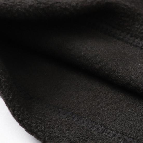 2Pcs/Set Winter Hat Scarf Set Solid Color Polar Fleece Thickened Riding Hat