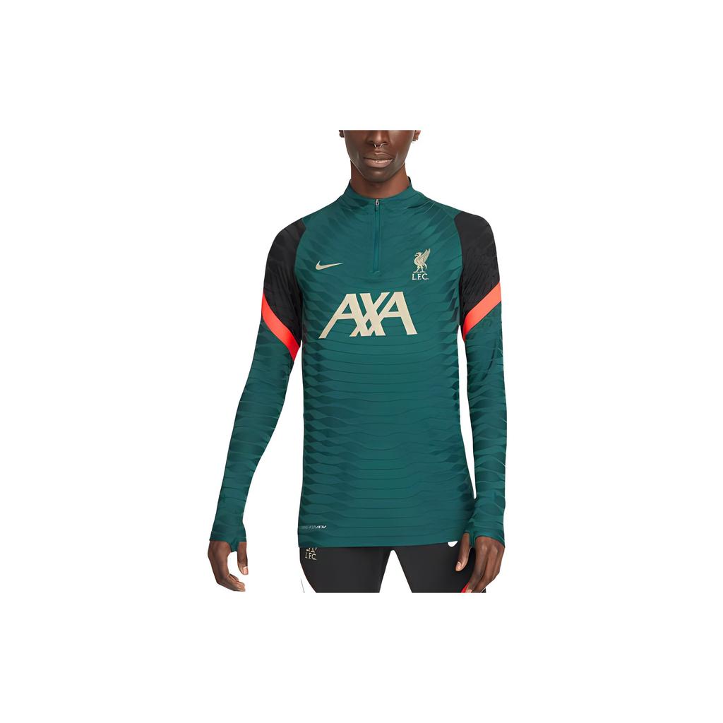 Nike Training Long Sleeve Football Jersey AU Player Edition 21-22 Season Liverpool Men Jersey Jade-Green DB0195-376