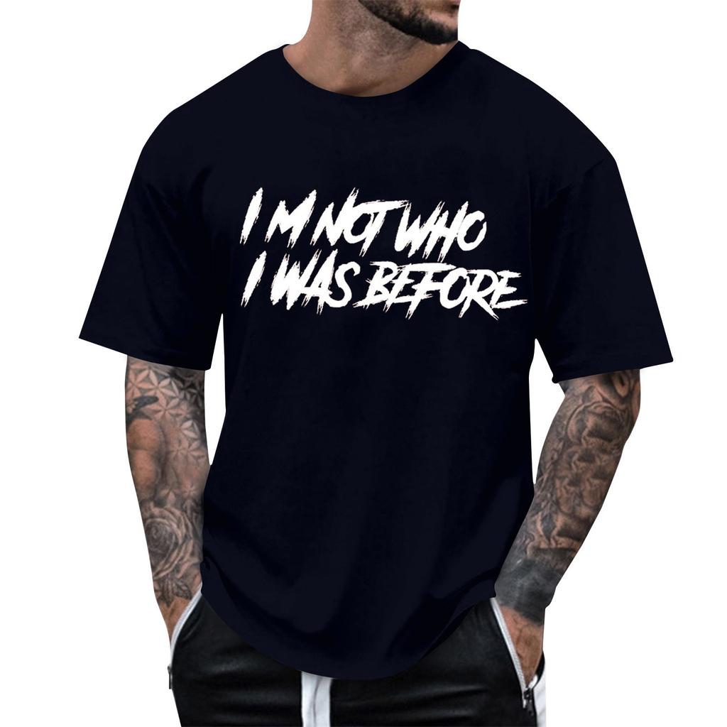 Unisex Loose Drop Sleeve Tops Unisex Casual Fashion Short Sleeve Tops
