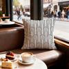 Geometric Patterns Cushion Cover Set of  Decorative Short Plush Pillow Covers for Sofa Soft  Cushion Case X Cm