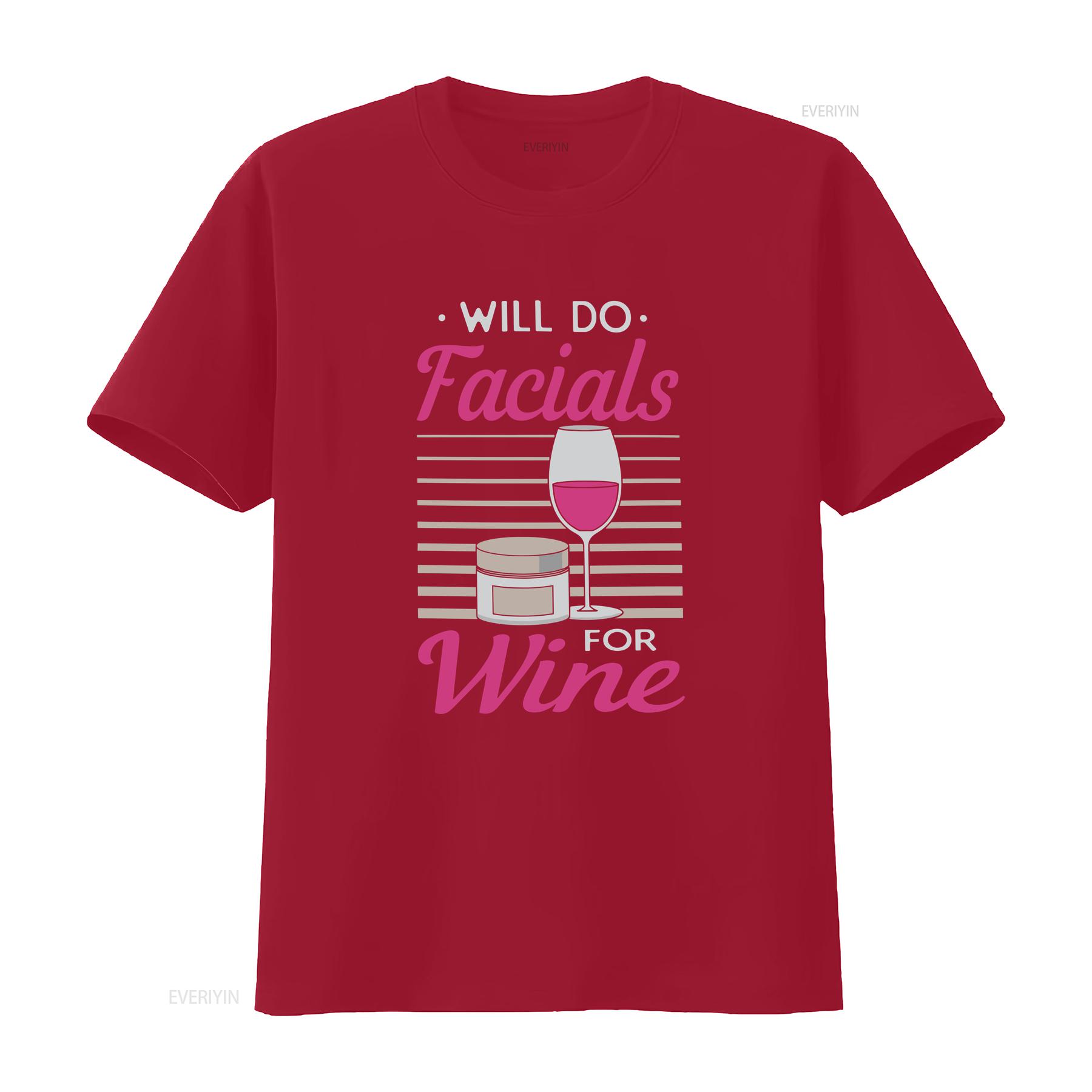 

Esthetician T Shirt Makeup ArtisT Skincare Graduate Facials For Wine vintage Washed Slightly Comfortable Soft designer clothes S