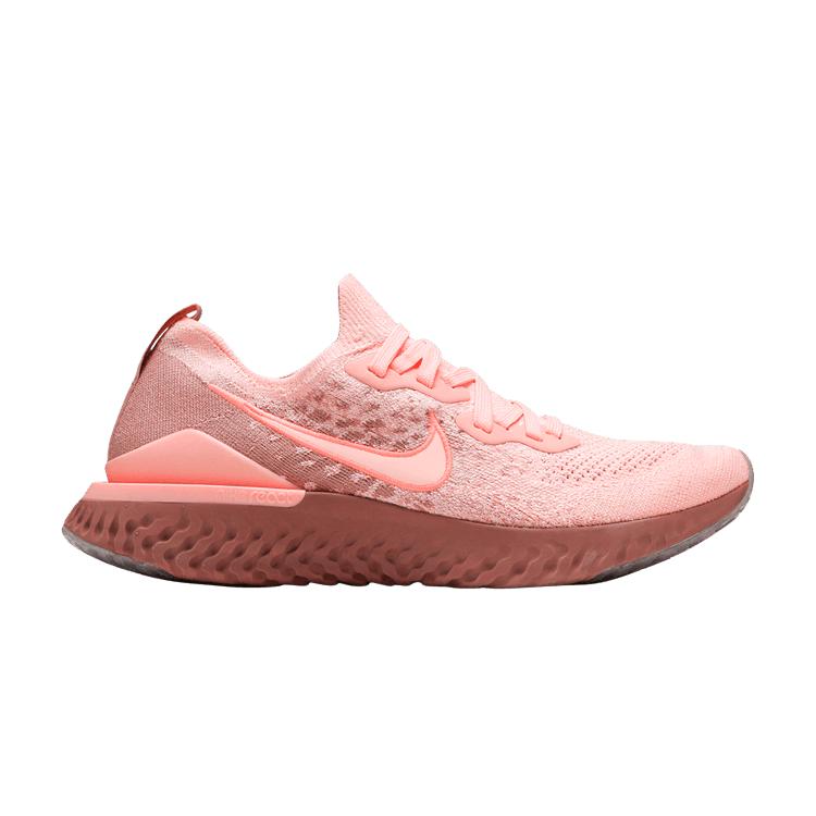 

Женские кроссовки Nike Epic React Flyknit 2 Rust Pink Pink-Tint Pink-Tint-Rust-Pink BQ8927-600