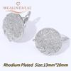French Circular Thread Earring Hooks Lever Back Open Loop Setting for DIY Earring Clasp Jewelry Making Accessories Findings