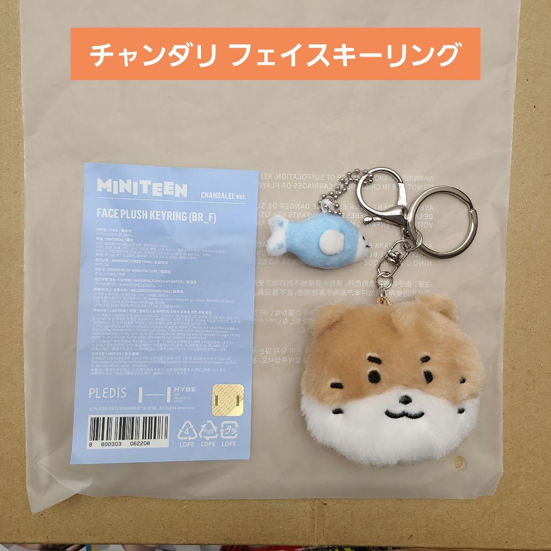 

[USED] MINITEEN Dino Face Keyring Miniteen Chandari