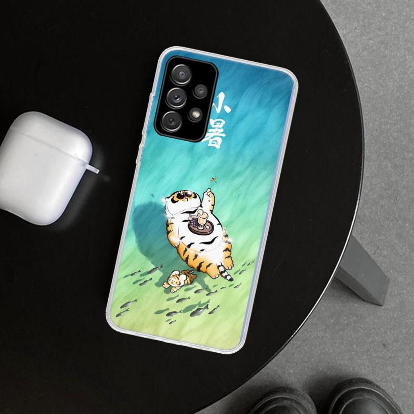 

Мультяшный Толстый Тигр Чехол для Телефона для Samsung Galaxy A17 A16 A26 A36 A56 A57 A37 A15 A25 A35 A55 A14 A24 A34 A54 A13 A23 A33 A53 Gala Samsung A13