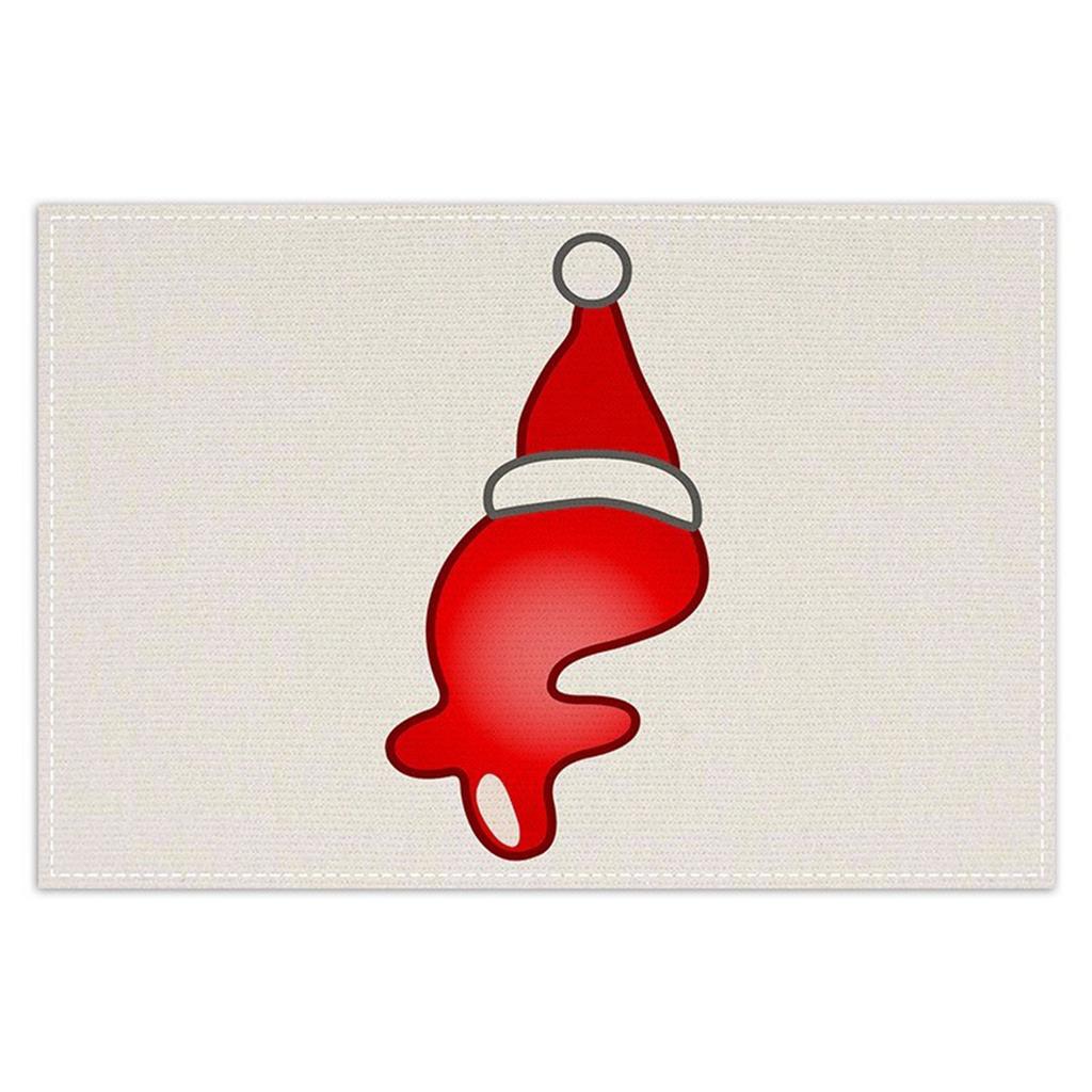 Christmas Letter Placemats, Festive Table Decorations, Tablecloths, Tea Flags, Festive Party Restaurant Tablecloths.