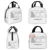Vintage Film Photography Hasselblad XPan Insulated Lunch Bag for Women Office Cooler Thermal Food Box Tote Lunch Boxes Container