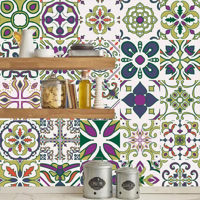 10/15/20cm Bunte Streifen Fliesen Wand Aufkleber Bad Küche Tisch Home Decor Tapete Peel & Stick Taille Linie Kunst Wandbild
