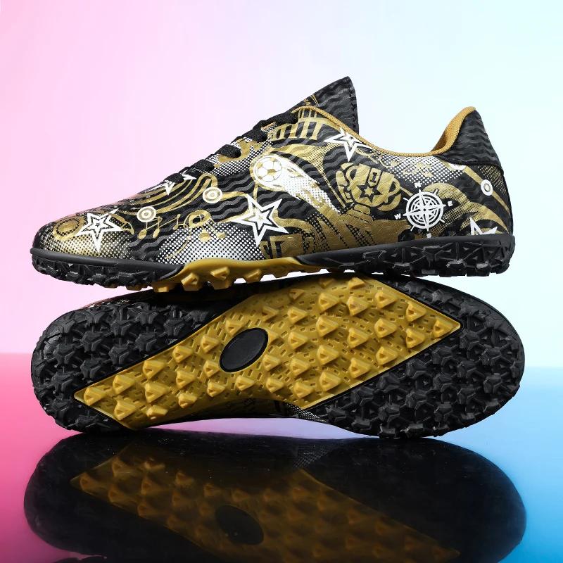 Nowe męskie buty piłkarskie Dziecięce Oryginalne buty piłkarskie Halowe Profesjonalne buty na boisko piłkarskie Korki do gry w klubie TF/AG Antypoślizgowe Trampki