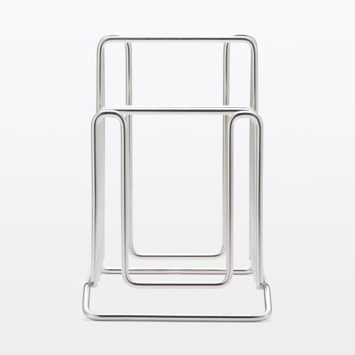 MUJI Stainless Steel Kitchen Stand Silver Approx. Width 10 x Depth 20.5 x Height 15 cm MCC63A2S