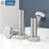 Guwanji 304 Stainless Steel Full Thread Hex Head Machine Screw