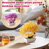 Simulation Grüne Pflanze Topf Ornamente Anlage Kombination Indoor Desktop Ornamente Simulation Künstliche Blume Pflanze Bonsai