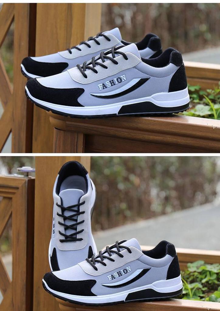 Men's 2024 Stylish Retro Casual Shoes - Comfortable, Versatile Fall/Winter Sneakers for Outdoor Sports