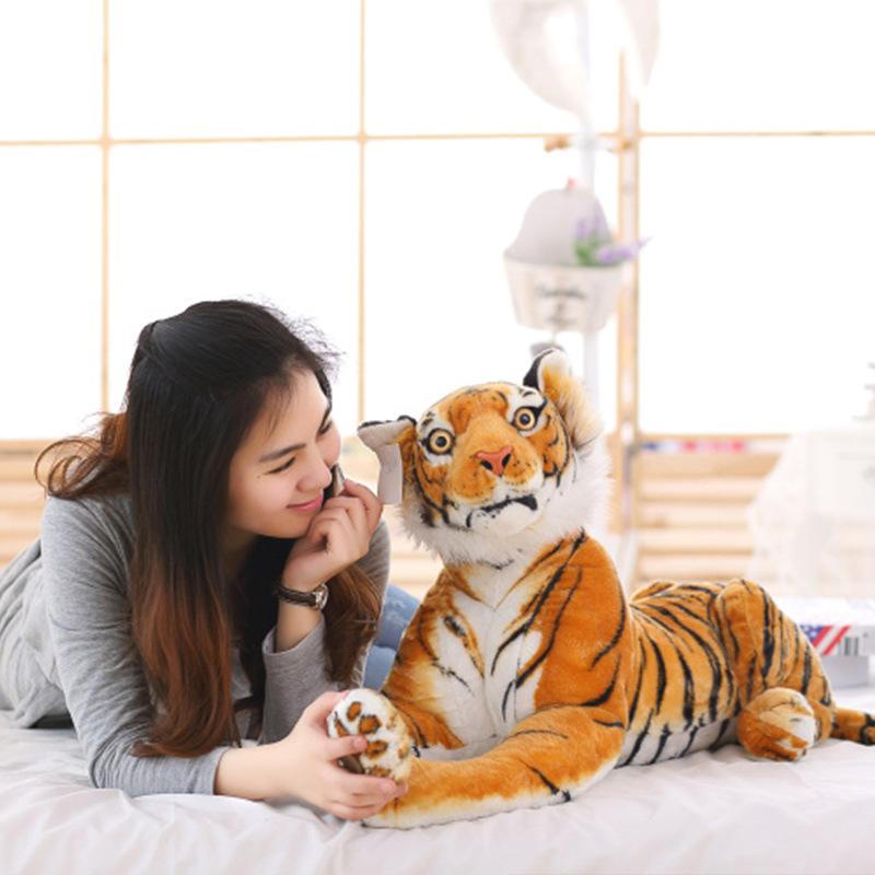 Simulierte Tigerpuppe Plüschtiere Kinder Geburtstagsgeschenke Sibirischer Tiger Puppenkissen