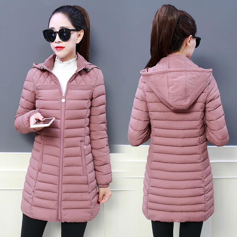 Hooded Coat Women Outerwear Female Parkas Long Jackets Warm Base Coats Winter Cotton Casual