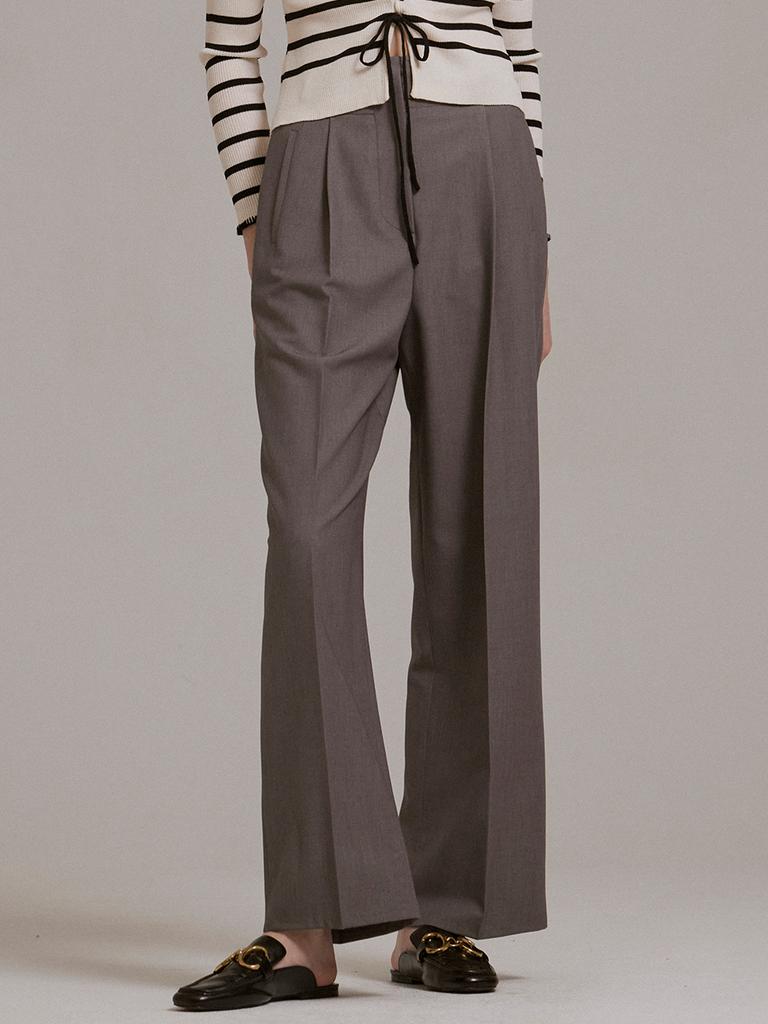 HUNCH Highwaist Pintuck Pants (2Color)