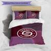 Set Biancheria da Letto 3 Pezzi Stampato Servette FC Traspirante Copripiumino con Federe Biancheria da Letto Decorativa per Camera da Letto Casa