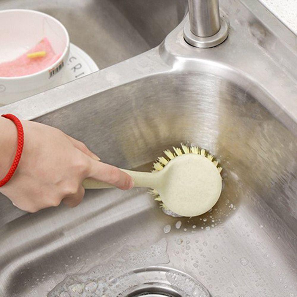 Hang Plate Dish Bowl Kitchen Supplies Pot Brush Cleaning Brush Household Cleaning Tool