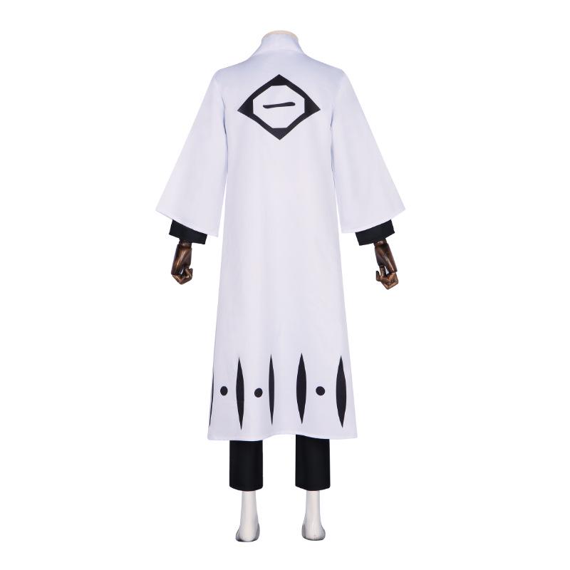Ichigo Kurosaki Bleach Captain Haori Cosplay Costume Set for Halloween