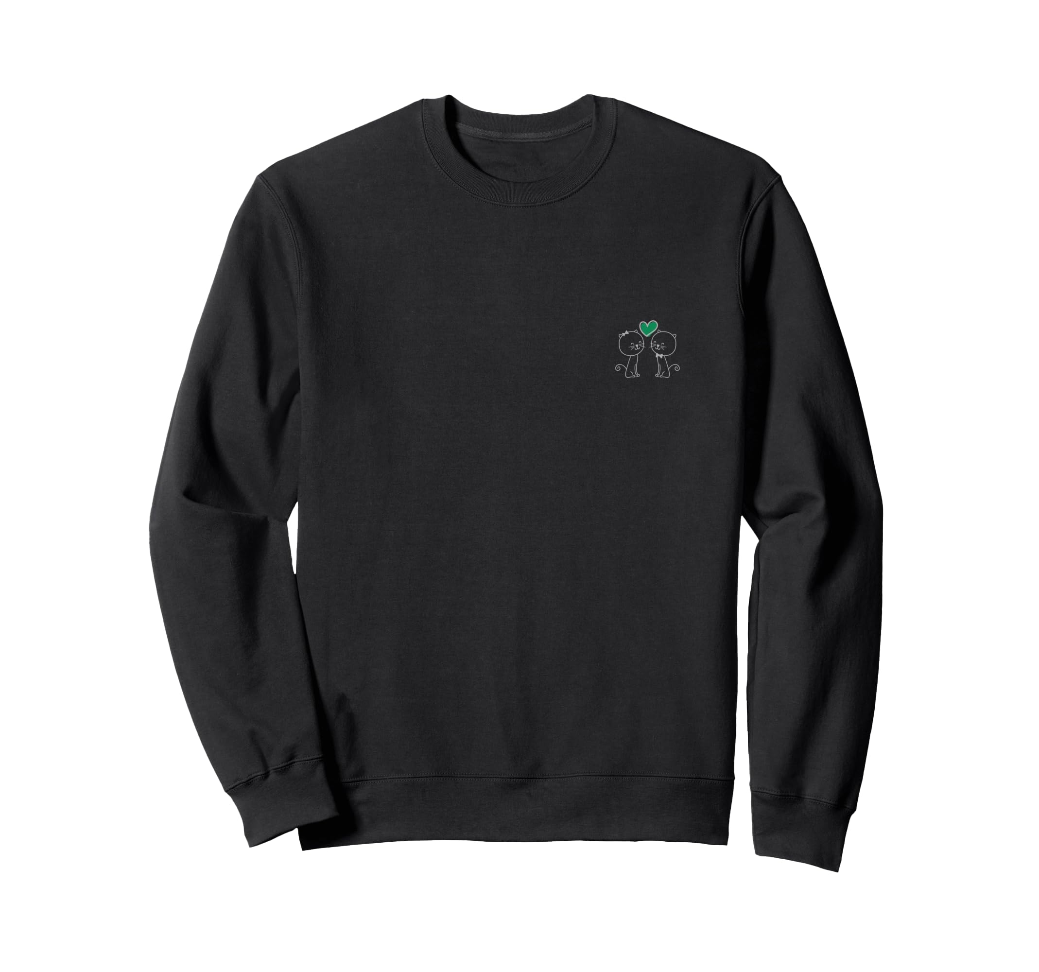 

Cat couple gift, wedding anniversary, Valentine s Day, boyfriend, girlfriend, sweatshirt