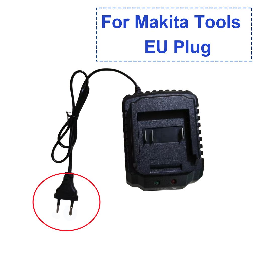 12.6V 21V Lithium Battery Charger EU US Plug Drill Polisher Electric Water Gun Power Adapter For Makita Battery Charging