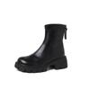 Huizhou women's boots autumn and winter thick-soled Martin boots velvet short boots versatile thin boots elastic boots non-slip and wear-resistant
