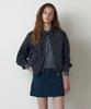 Renej Sand Cotton Blouson-Charcoal (3Colors)