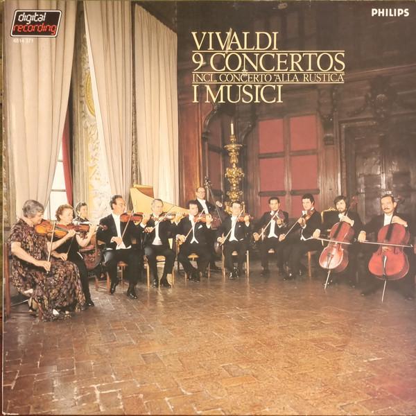

Виниловая пластинка I MUSICI Вивальди 9 концертов 6514371 PHILIPS 1983 Нидерланды Классика Б/у