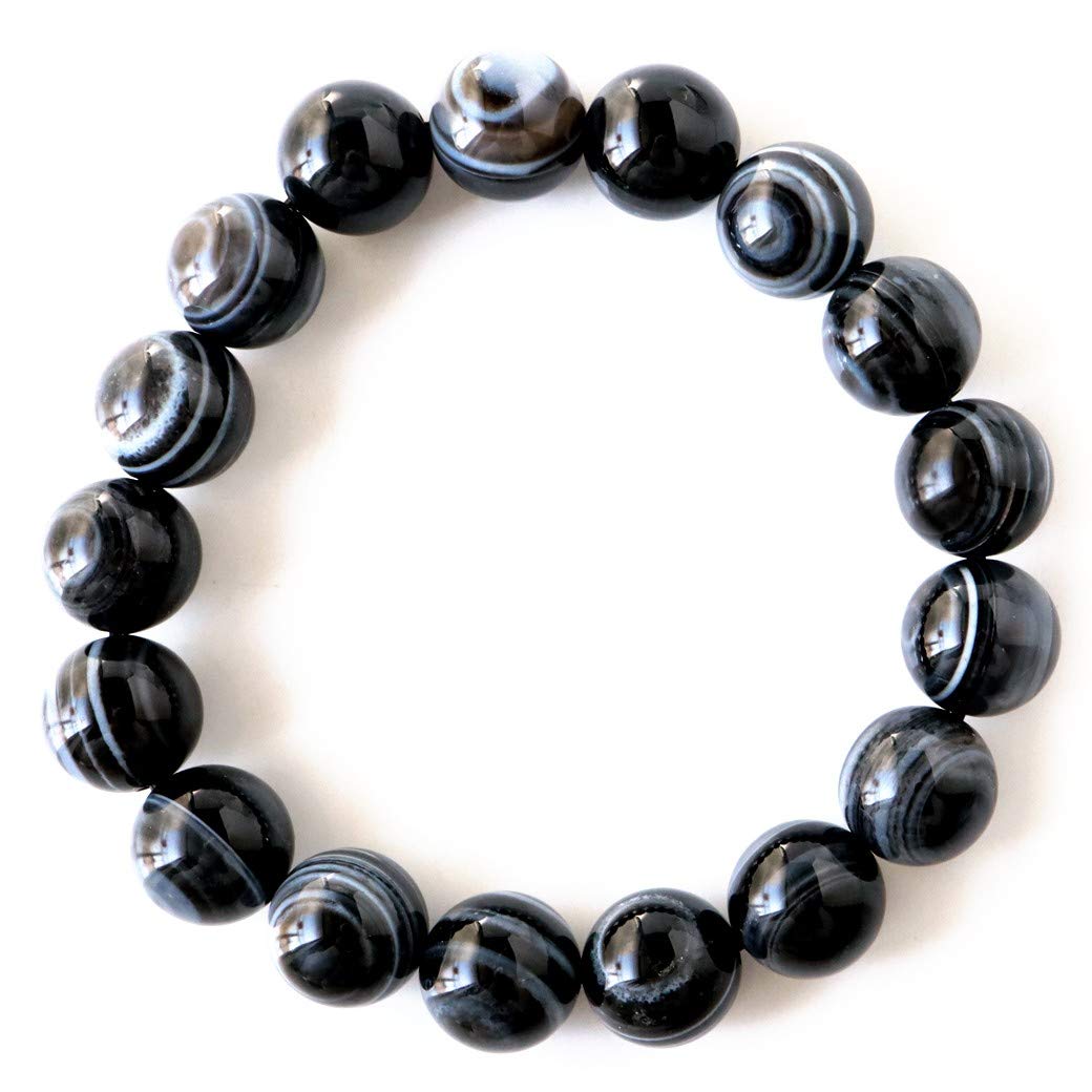 

Celestial Eye AAA Bracelet 12mm Power Stone Natural Stone Prayer Beads Inner Diameter [GOLD STONE] Approx. 15.5cm