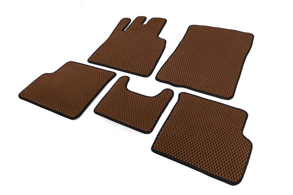 Floor Mats EVA V1 (Brown) for Mercedes G Class W463 1990-2018