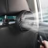 USB Powereds Car Seat Cooling Fan 3 Wind Modes ABS Blade Headrest USB Fan For Rear Passenger Comfort