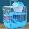 Pet Small Animal Hamster Villa Cage Clear DIY Toy Rabbits Villa Platform with Water Bottle Rodents Toy Cage Mount
